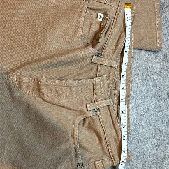 AG Kinsley High Rise Pop Crop Jeans – Size 26 | Light Brown 👖 - Picture 12 of 14